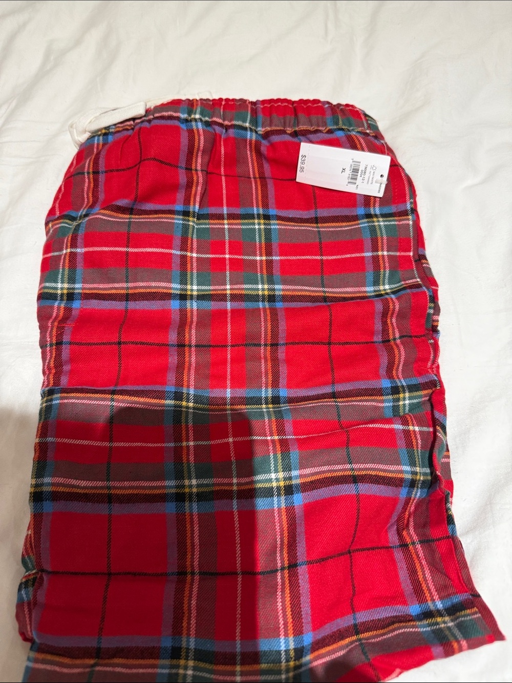 GAP Red Plaid flannel pajamas bottom. Mens